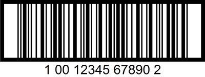 GTIN 14 barcodes